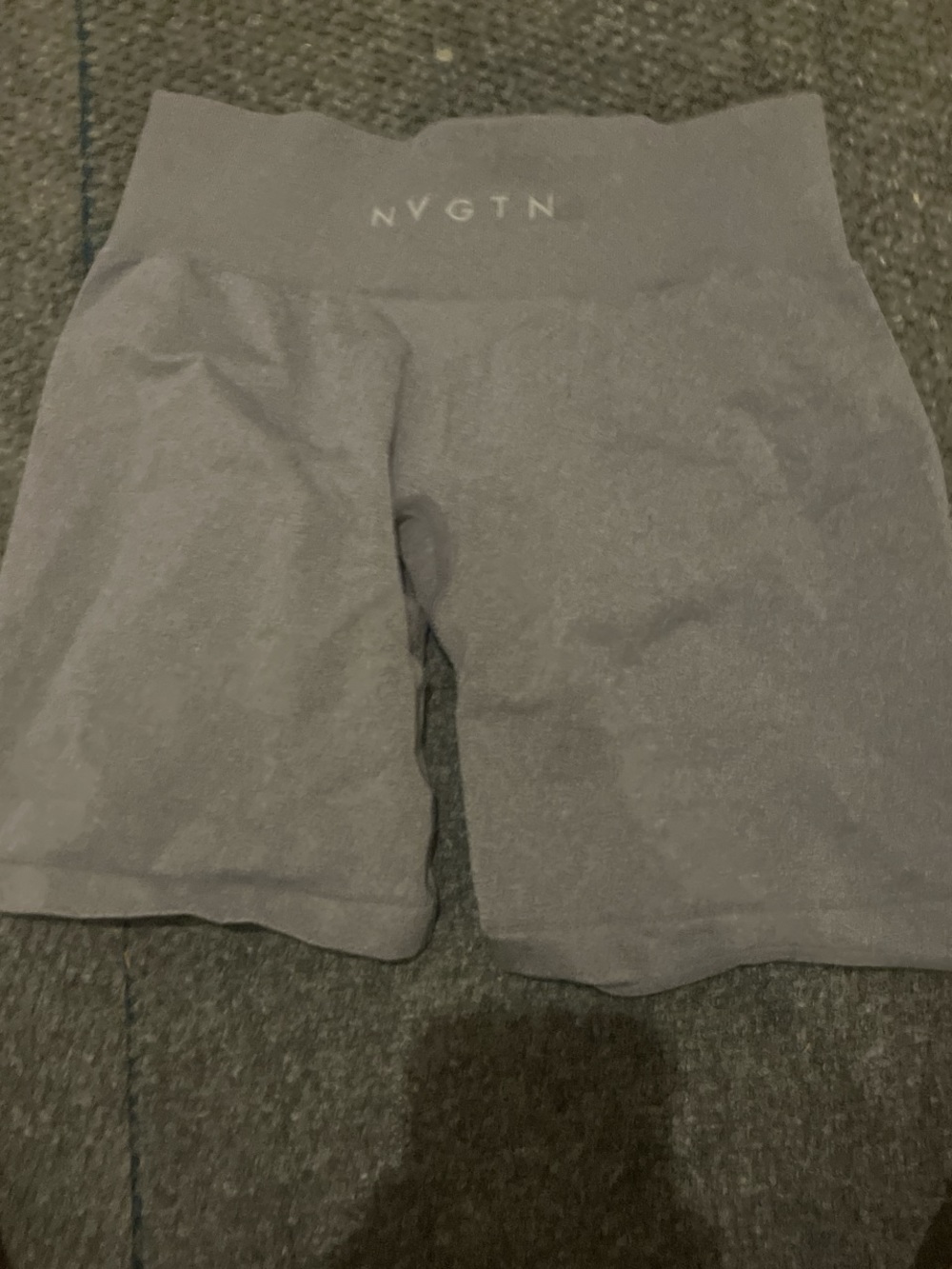 Grey NYGTN seamless shorts/ spandex